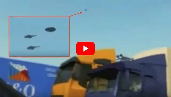 UFO, vídeo mostra dois aviões militares britânicos que interceptam um disco voador