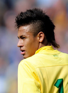 Neymar Cool Mohawk Hair Style