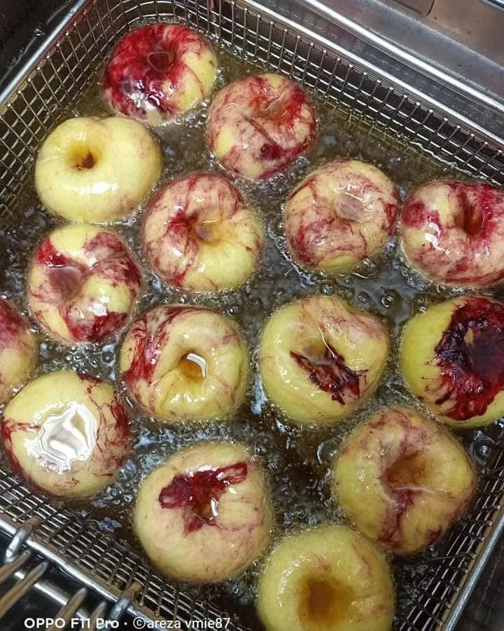 Resipi Salted Donut Peach Viral