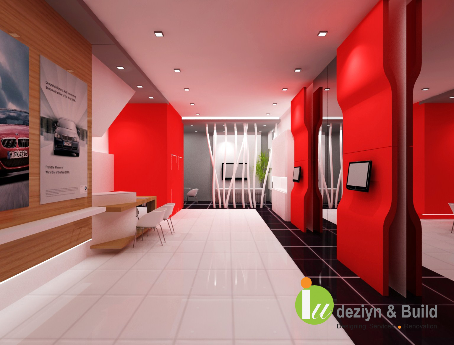 Intex.interior: Kota Damansara - Car Showroom & Office