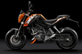 Motor 2011 KTM Duke 125 Specs