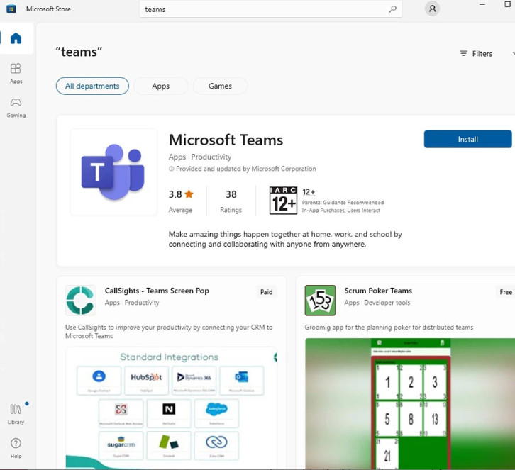 How to Install Microsoft Teams on Windows