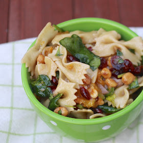 Spinach Teriyaki Pasta Salad | The Sweets Life