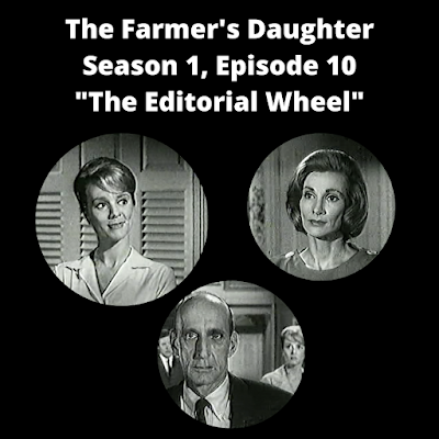 Inger Stevens The Farmer's Daughter The Editorial Wheel 1963