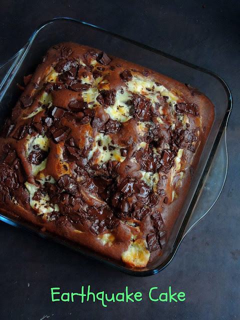 Earthquake Cake, American Earthquake Cake