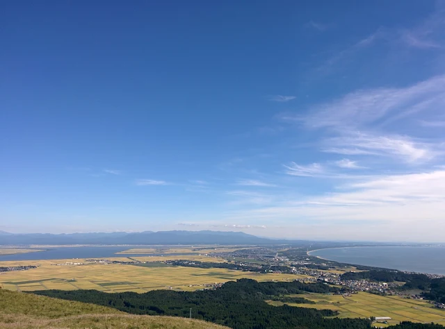 寒風山からの景色