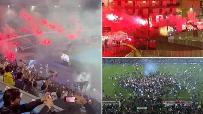 Napoli's 33-year wait ends in glory: Fans erupt in celebration as club clinches first Serie A title