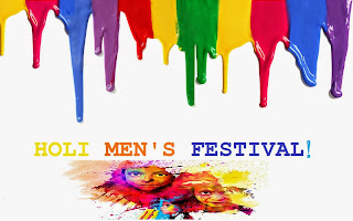 The Festival of Colors Holi but only for Men