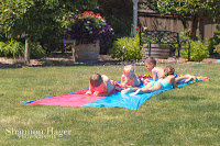 Shannon Hager Photography, Portland Oregon, Backyard Water Fun