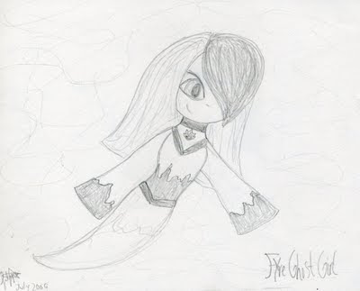 tags technorati : drawing, sketch, animation, cartoon, girl. Fyre Ghost Girl 