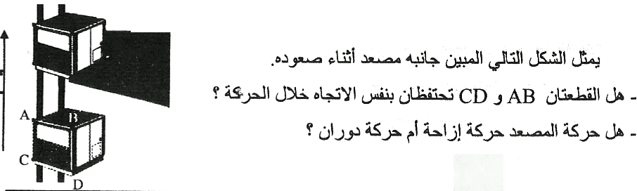 تمارين في درس الحركة والسكون