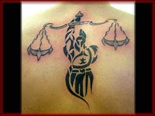 Zodiak Tattoos Gallery - Libra Tattoo 