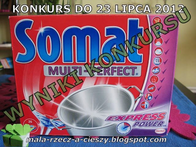 Wyniki konkursu Somat Multi Perfect z formułą Express Power