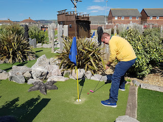 Pirate Cove Adventure Golf course in Aberavon, Port Talbot