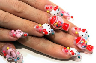 Ladies Lifestyle: Kids Nail Art Designes