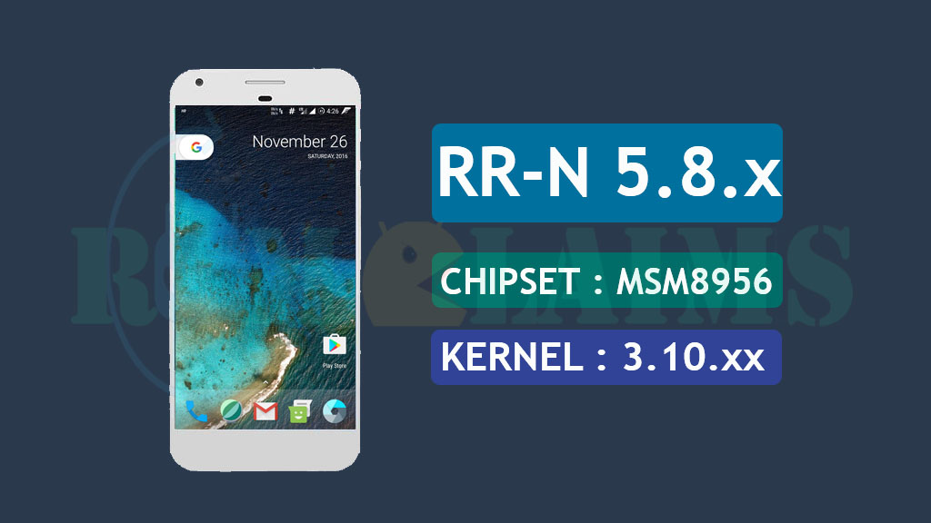 [Snapdragon] [7.1.2] Resurrection Remix N v5.8.x Rom For Xiaomi Redmi Note 3