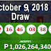 6/58 Lotto Result October 9, 2018