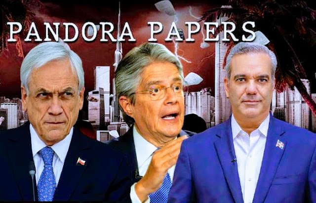 Los presidentes Sebastián Piñera, Guillermo Lasso y Luis Abinader operaron con sociedades offshore en paraísos fiscales