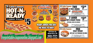 Free Printable Little Caesars Coupons