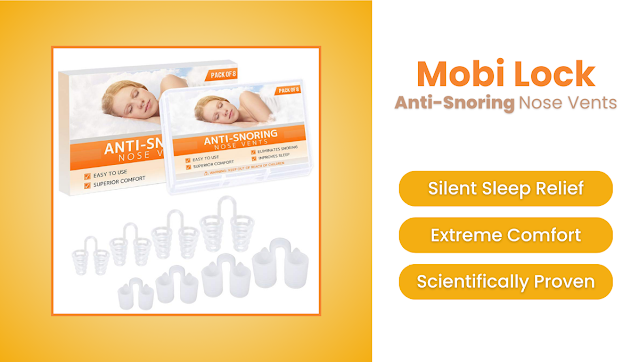 Mobi Lock's Anti-Snoring Nose Vents