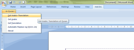 Download Qur'an In Word