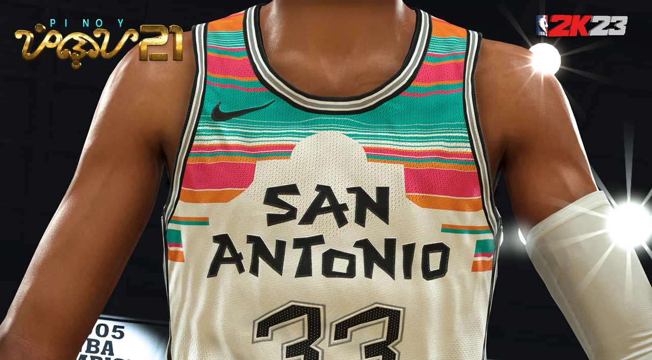 NBA 2K24 San Antonio Spurs 2024 City Edition Jersey (Concept)