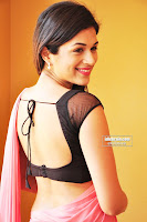 SHRADDHA, DAS, spicy, photoshoot, in, saree