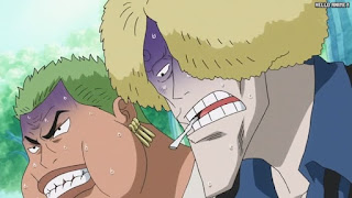 ワンピースアニメ 2年後シャボンディ諸島 520話 ニセゾロ ニセサンジ | ONE PIECE Episode 520