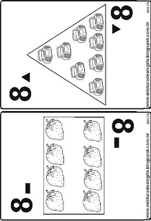 Baralho Baralho numerais quantidades e geometria