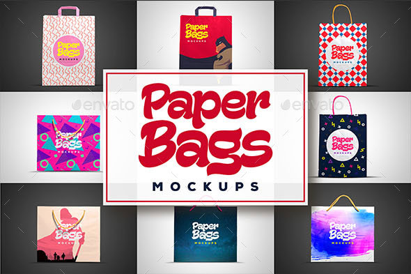 Paper Bags Mockups