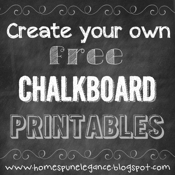 CreateChalkboardPrintables