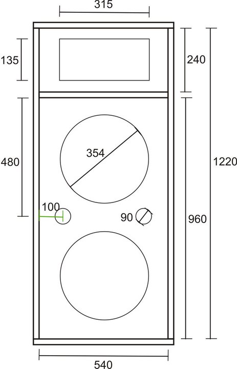 Bikin Box Speaker 15" Direct Sound System ~ Information 