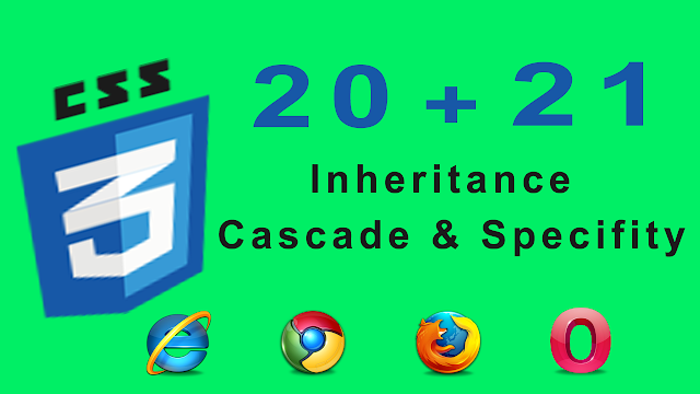 دورة أساسيات لغة css للمبتدئين ( Inheritance, Cascade and Specifity)