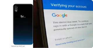 How to bypass google account on Mobicel Blink