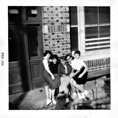 Girls at Lowell High School in San Francisco in 1959