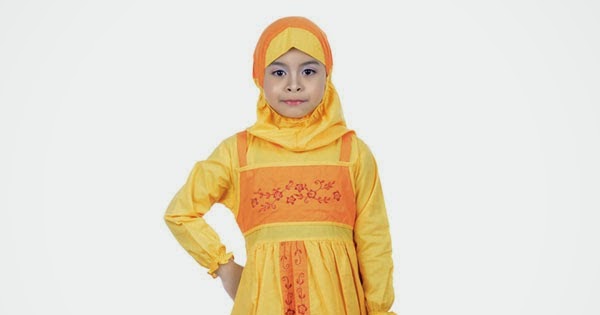40 Contoh Model  Baju  Muslim Anak  Perempuan Terbaru  2019  