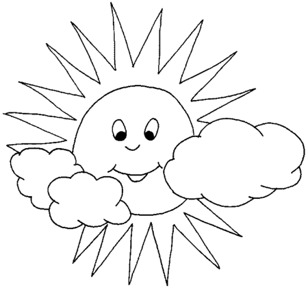  Coloring Pages on Sun In Summer Coloring Pages    Disney Coloring Pages