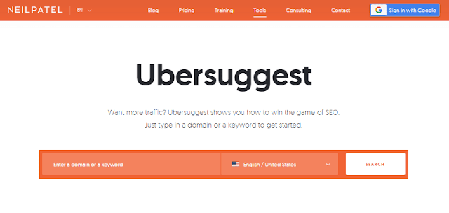 Ubersuggest