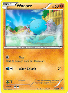 Wooper Ancient Origins Pokemon Card