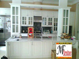 workshop custom setting interior furniture - kitchen set dapur - Maharumi Furniture