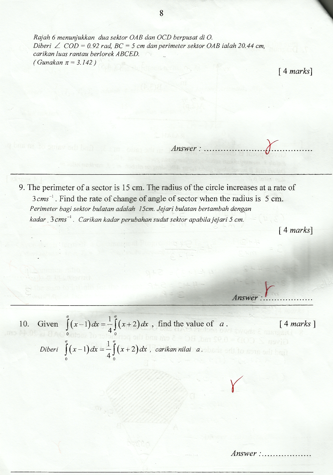 Kertas Soalan Add Math Spm - Terengganu z