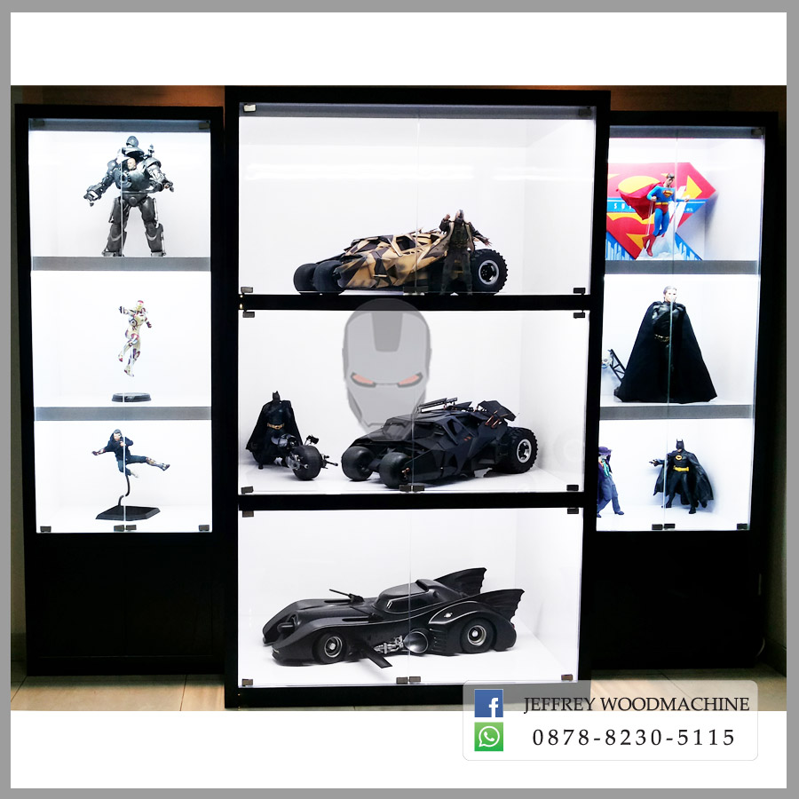  Lemari  pajang kaca  koleksi Display  Cabinet Best Buy