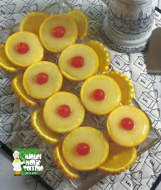 RECETA DE POSTRE NARANJA AL COINTREAU