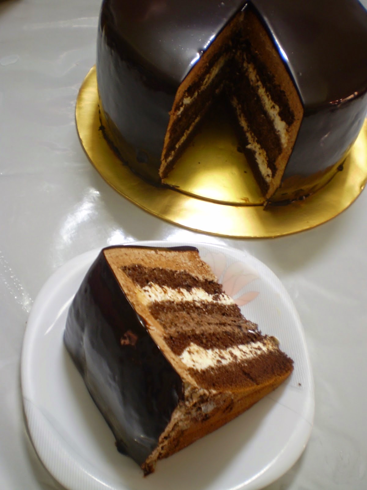 Resepi Double Coklat Indulgent CAKE