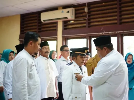 Camat Batang Anai Diserahterimakan, Bupati Berharap Wajah Sumatra Barat Harus Lebih Baik