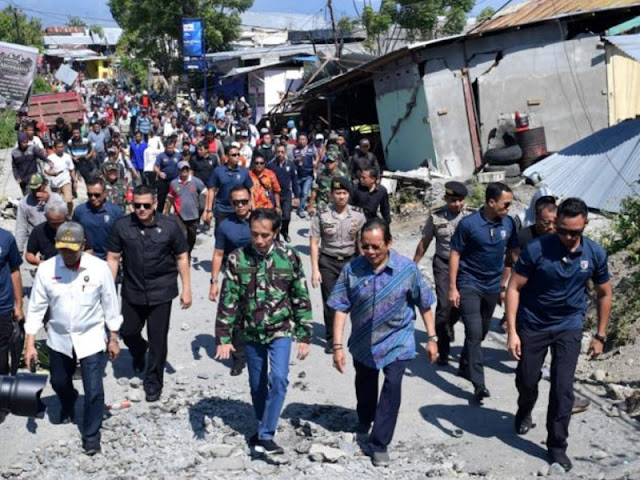 Presiden Jokowi Tekankan Evakuasi Korban Gempa dan Tsunami