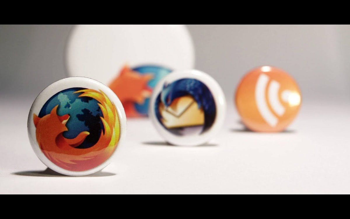 Mozilla Firefox Badge Widescreen Wallpaper 