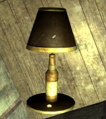 Midnight Studios: Fallout New Vegas inspired "Sunset Sarsaparilla" lamp