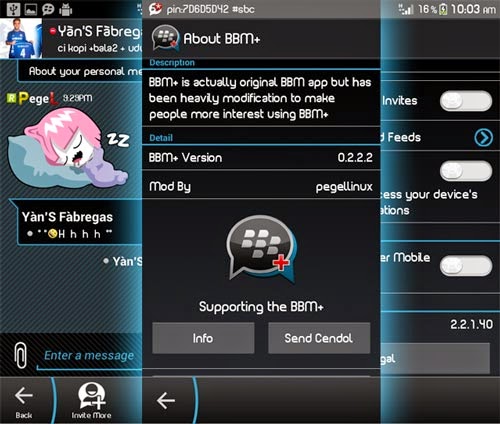 Download Gratis BBM+ Plus For Android APK + MOD Terbaru 