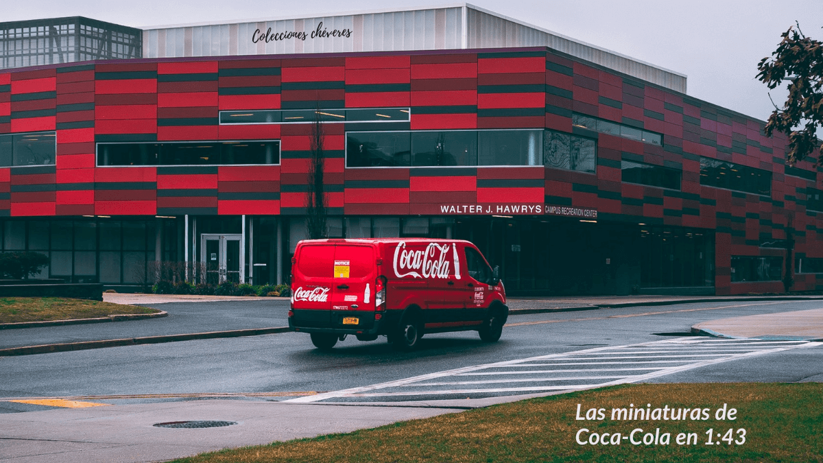 miniaturas de coca-cola a escala 1:43 diecast